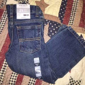 NWT  Carter’s 2T classic fit Jeans!